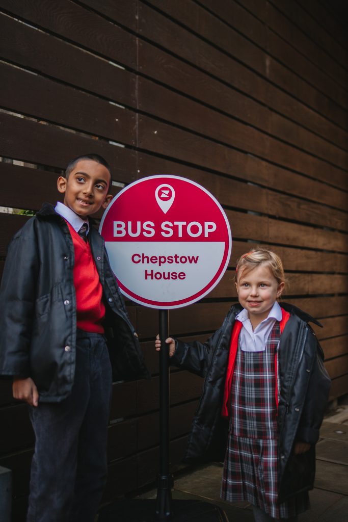 Chepstow House bus stop